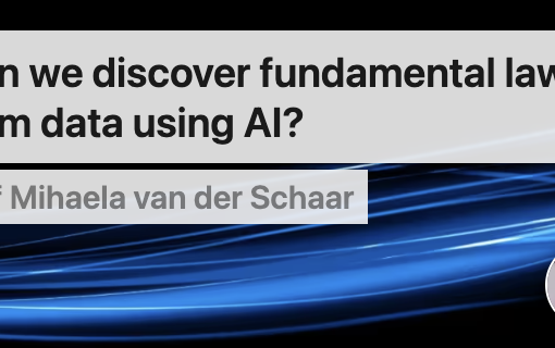 Mox Colloquia - Mihaela van der Schaar - 10th April 2025